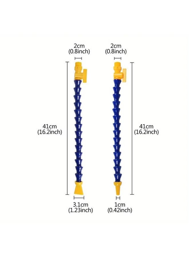 Coolant Hose Pipe 12pcs 400mm For Lathe Milling CNC Hydraulic Water Cooling System - Image 3